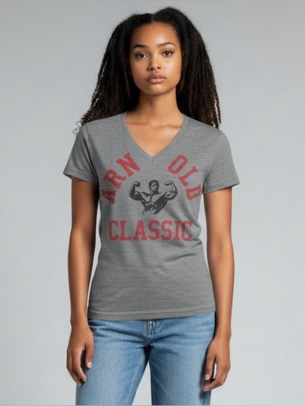 HOMAGE Arnold Classic Graphic V-Neck Tee
